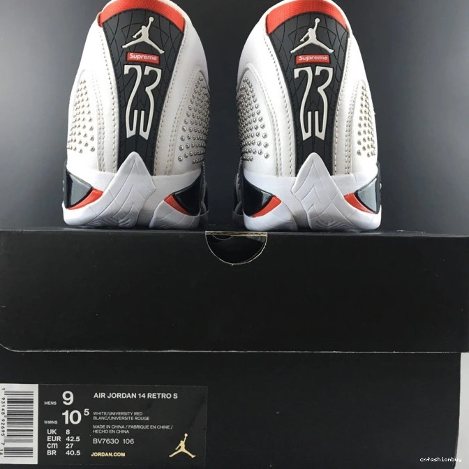 BV7630-106 14 Retro Air Jordan White 0822